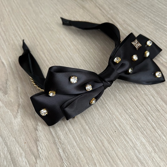 Black And Gold Sparkle Headband✨ - Picture 5 of 5